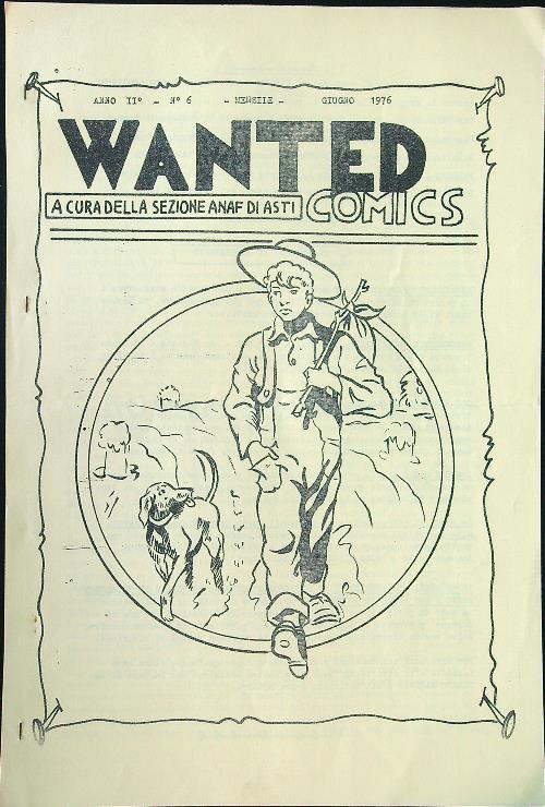 Wanted n. 6/giugno 1976 - copertina