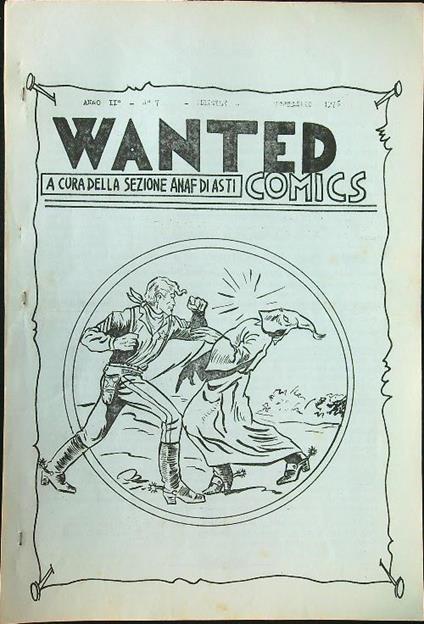 Wanted n. 7/settembre 1976 - copertina