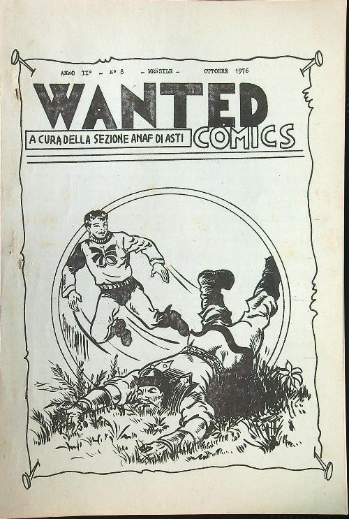 Wanted n. 8/ottobre 1976 - copertina