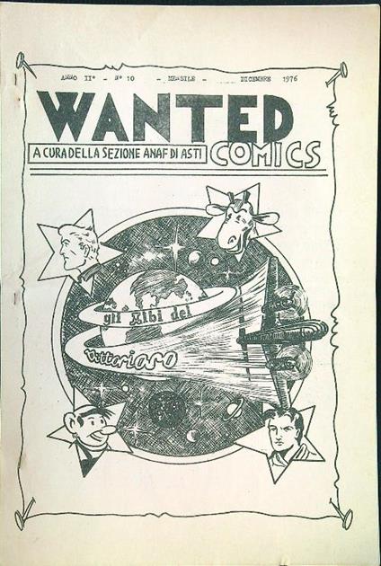 Wanted n. 10/dicembre 1976 - copertina