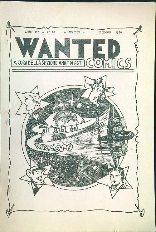 Wanted n. 10/dicembre 1976 - copertina