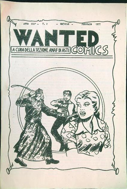 Wanted n. 2/febbraio 1977 - copertina