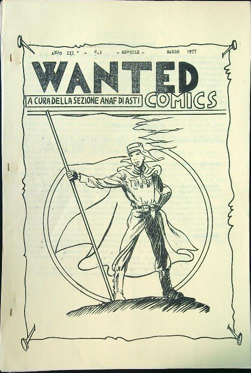Wanted n. 3/marzo 1977 - copertina