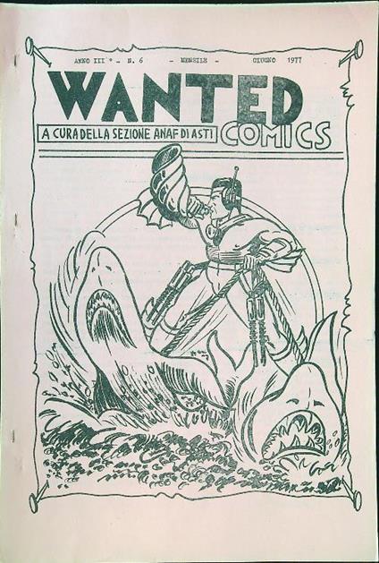 Wanted n. 6/giugno 1977 - copertina