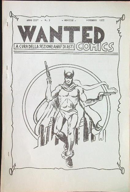 Wanted n. 9/novembre 1977 - copertina