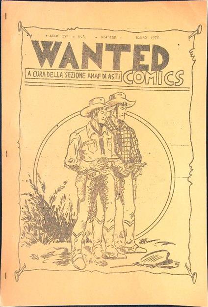 Wanted n. 3/marzo 1978 - copertina