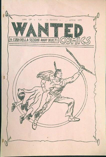 Wanted n. 4/aprile 1978 - copertina