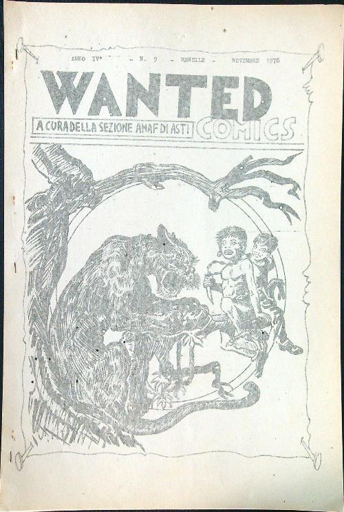 Wanted n. 9/novembre 1978