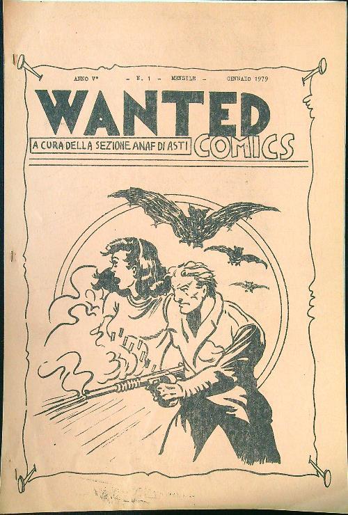 Wanted n. 1/gennaio 1979 - copertina