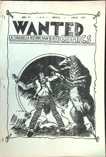 Wanted n. 4/aprile 1979 - copertina