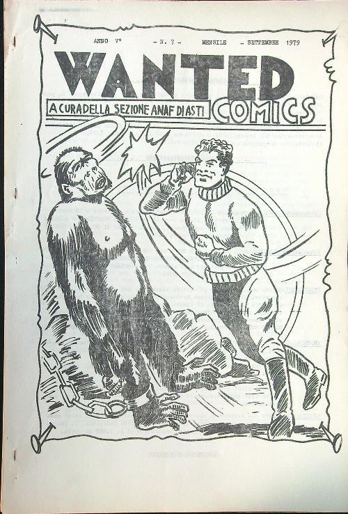 Wanted n. 7/settembre 1979 - copertina