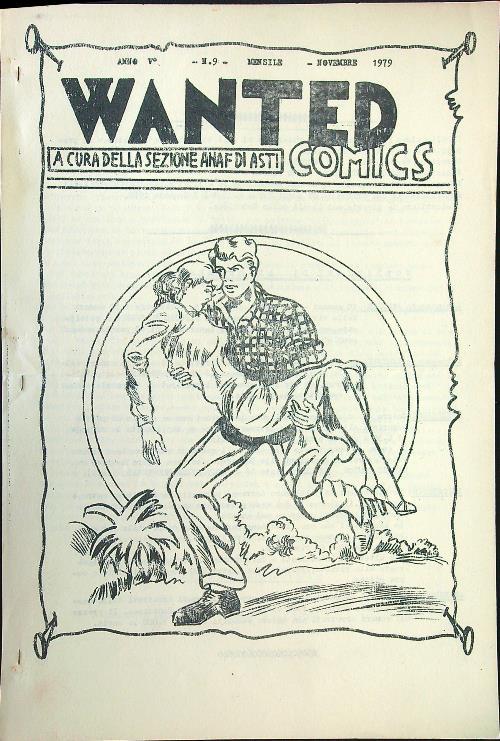 Wanted n. 9/novembre 1979 - copertina