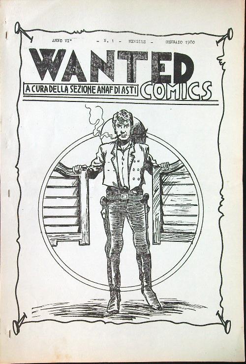 Wanted n. 1/gennaio 1980 - copertina
