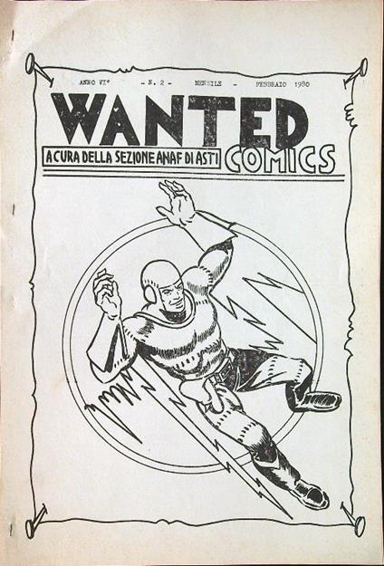 Wanted n. 2/febbraio 1980 - copertina