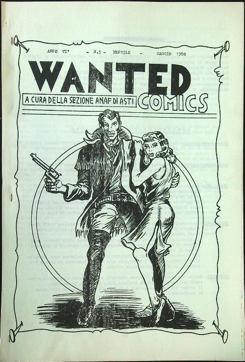 Wanted n. 5/maggio 1980 - copertina