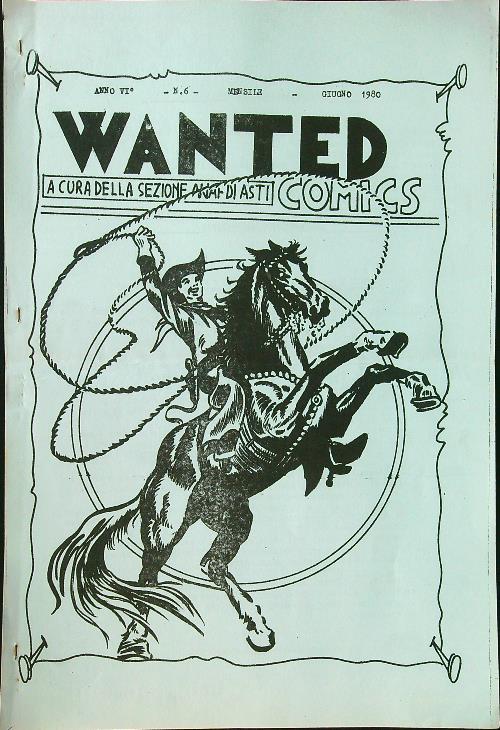 Wanted n. 6/giugno 1980 - copertina