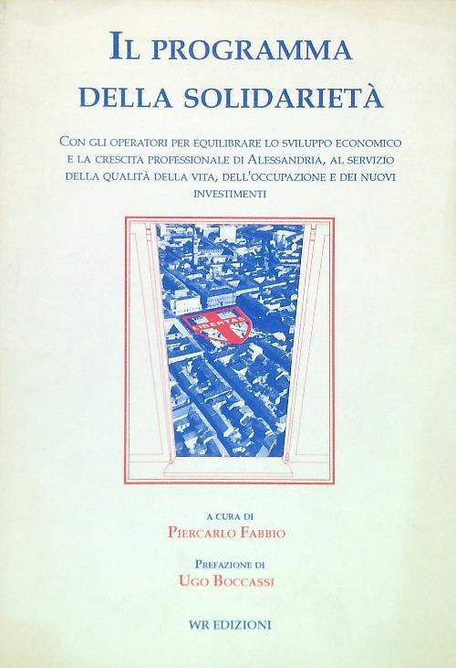 Il programma della solidarietà
