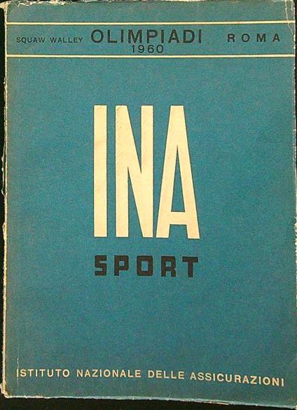 Ina Sport Olimpiadi 1960 - copertina