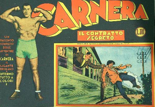 Carnera Il contratto segreto - copertina