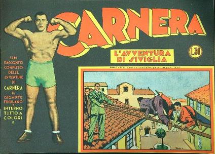 Carnera L'avventura di Siviglia - copertina