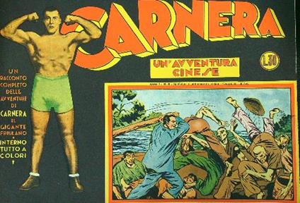Carnera Un'avventura cinese - copertina