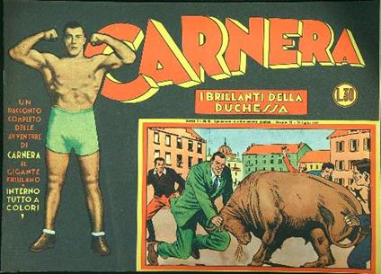 Carnera I brillanti della Duchessa - copertina