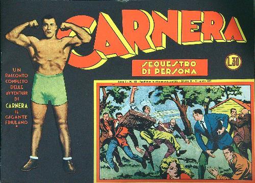 Carnera Sequestro di persona - copertina