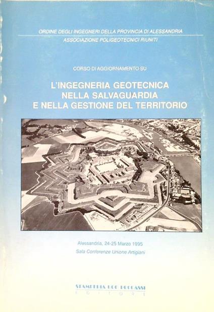 Corso di aggiornamento su L'ingegneria geotecnica - copertina