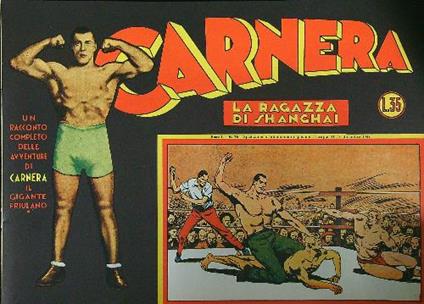 Carnera La ragazza di Shanghai - copertina