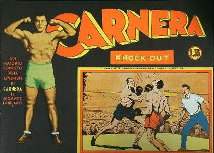 Carnera Knock-out - copertina