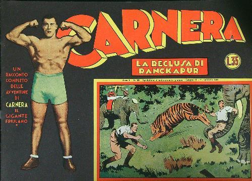 Carnera La recluta di Ranckapur - copertina