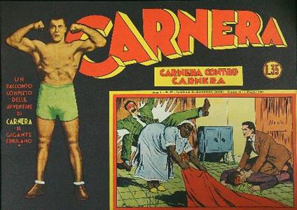 Carnera contro Carnera - copertina