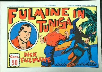 Fulmine in Tunisia - copertina