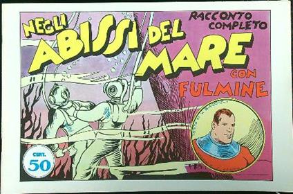 Negli abissi del mare con Fulmine - copertina