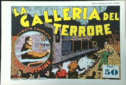 La galleria del terrore - copertina