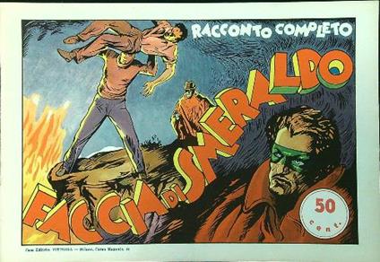 Faccia di smeraldo - copertina