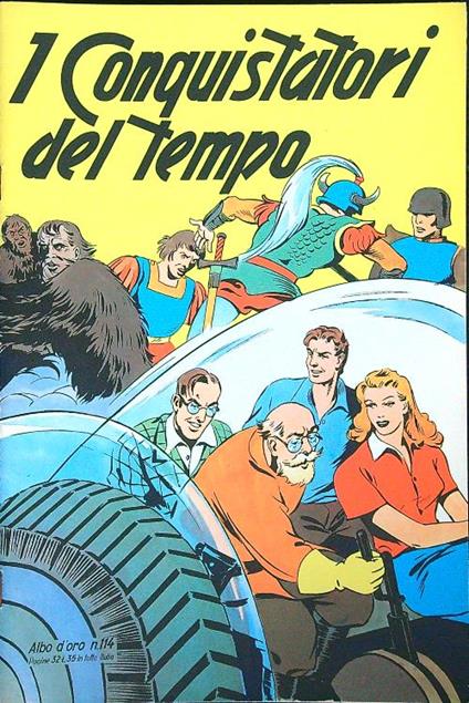 I conquistatori del tempo - copertina