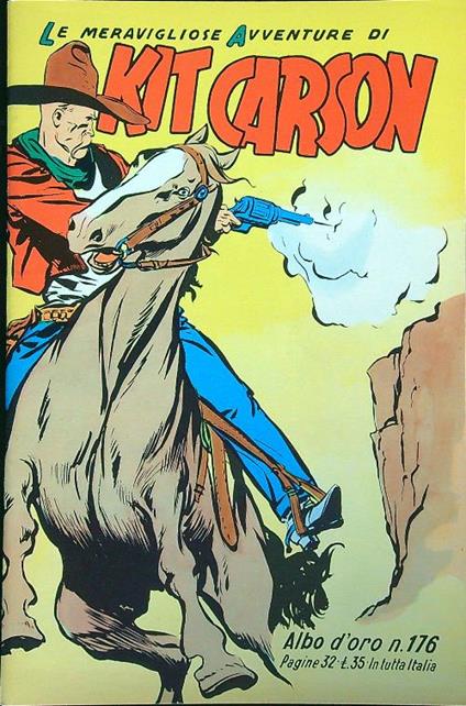 Le meravigliose avventure di Kit Carson - copertina