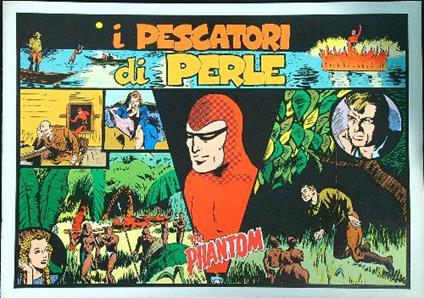 The Phantom: I pescatori di perle - Lee Falk - copertina