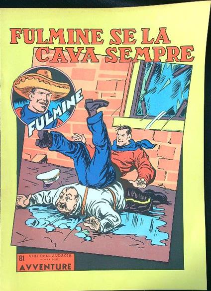 Fulmine se la cava sempre - copertina