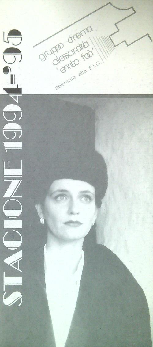 Gruppo Cinema Alessandria Enrico Foa. Stagione 1994-95