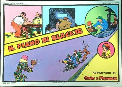 Il piano di Blackie - copertina