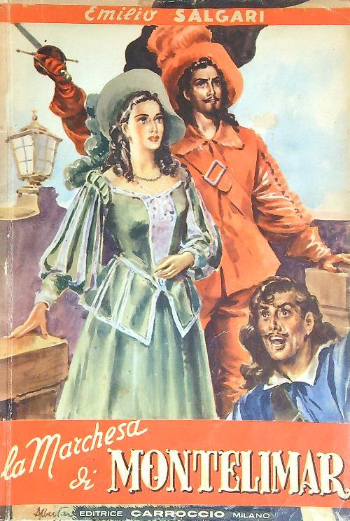 La Marchesa di Montelimar - Emilio Salgari - copertina
