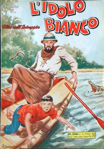 L' idolo bianco - copertina