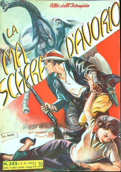 La maschera d'avorio - copertina