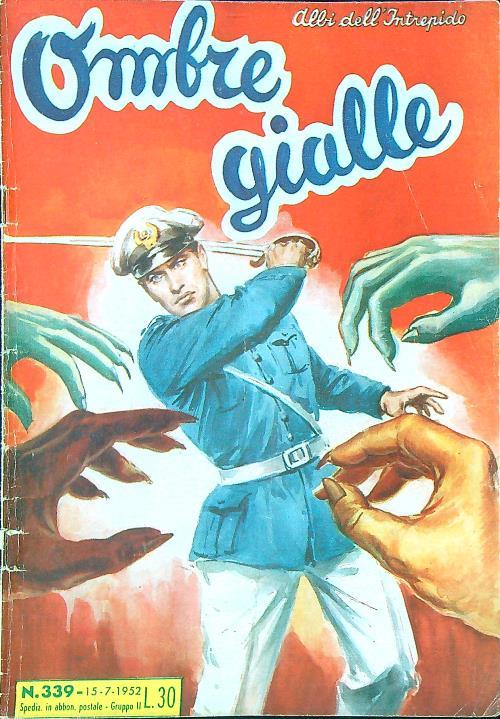 Ombre gialle - copertina