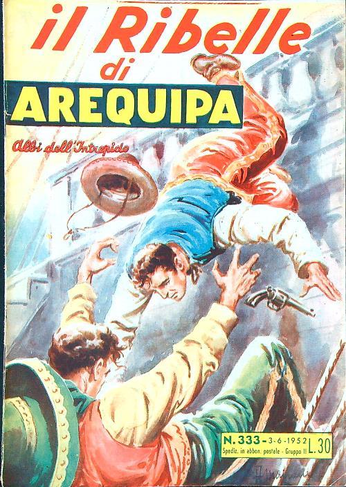 Il ribelle di Arequipa - copertina