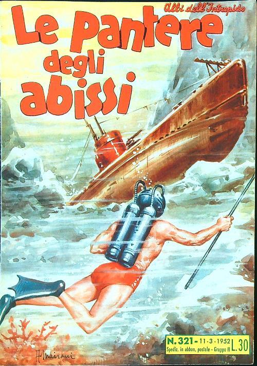 Le pantere degli abissi - copertina