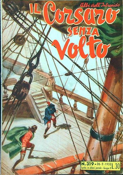 Il Corsaro senza volto - copertina