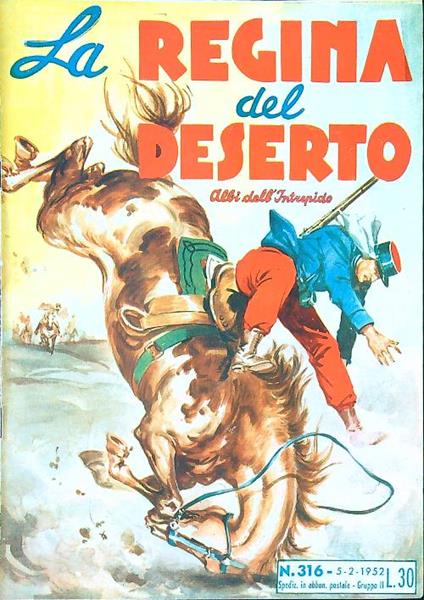La regina del deserto - copertina
